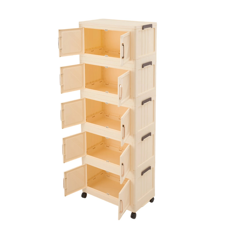 202cm H x 77cm W Utility Cart with Wheels