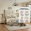 Tête de lit tapissier moderne Modern, grand, lin crème-1136044850-1136044848