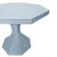 Octagonal Reeded Feature Table