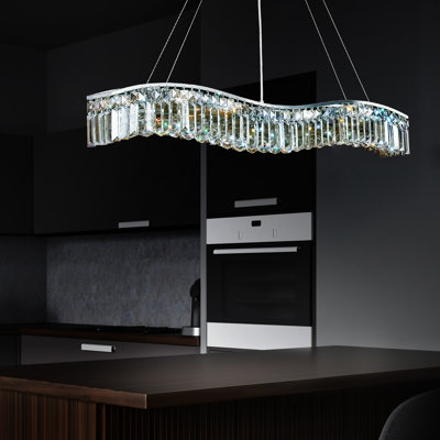 Anne 5 - Light Dimmable Geometric Chandelier