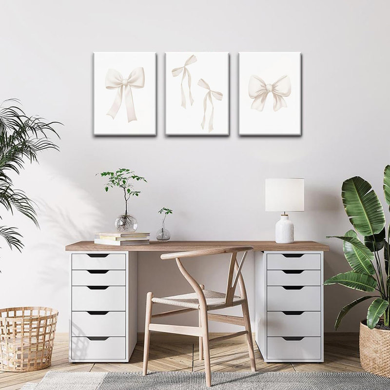 3 Piece Wrapped Canvas Print, 40 cm H x 30 cm W
