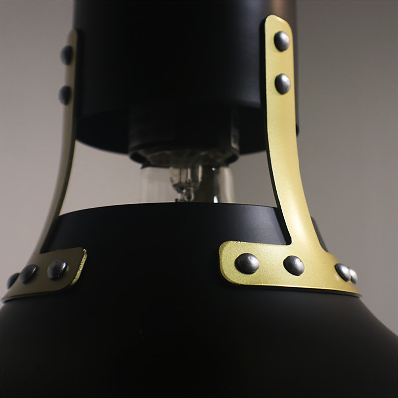 Anicet 1 - Light Single Pendant, Matte Black