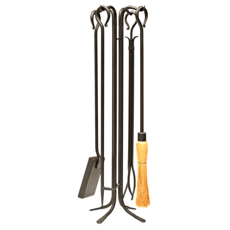 Steel Fireplace Tool Set