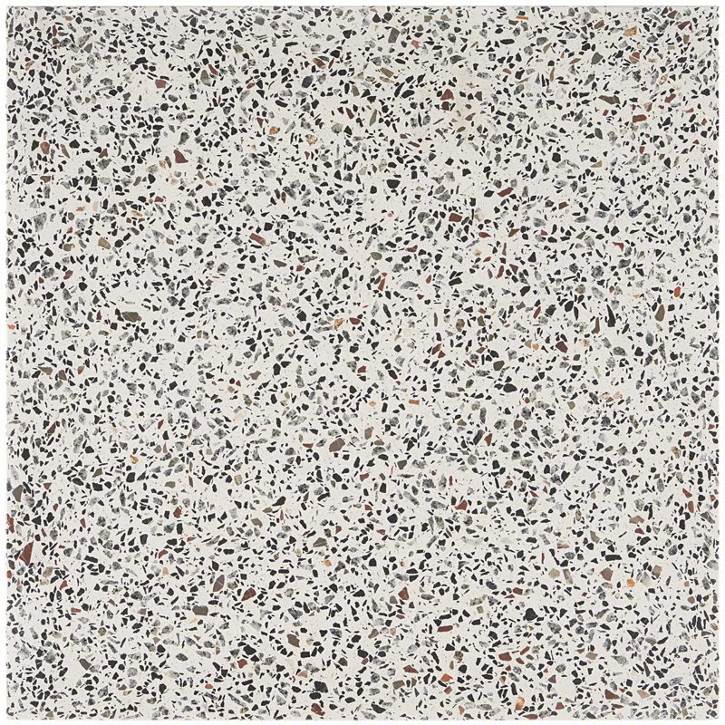 True Terrazzo 16x16 Polished Terrazzo Tile, Medous Beige