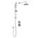 Basico Pressure-Balance (Temperatute and Volume) Tub and Shower Faucet with Rough-in Valve