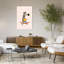 Skateboarding Zebra Fun Playful Whimsical Contemporary Zebra Wall Art Print 1 Piece Wrapped Canvas Wall Art-1803935287