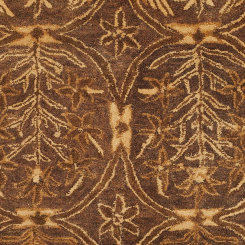 Calhoun Hand Tufted Wool Pile Oriental Rug, Rectangle 9' x 12'