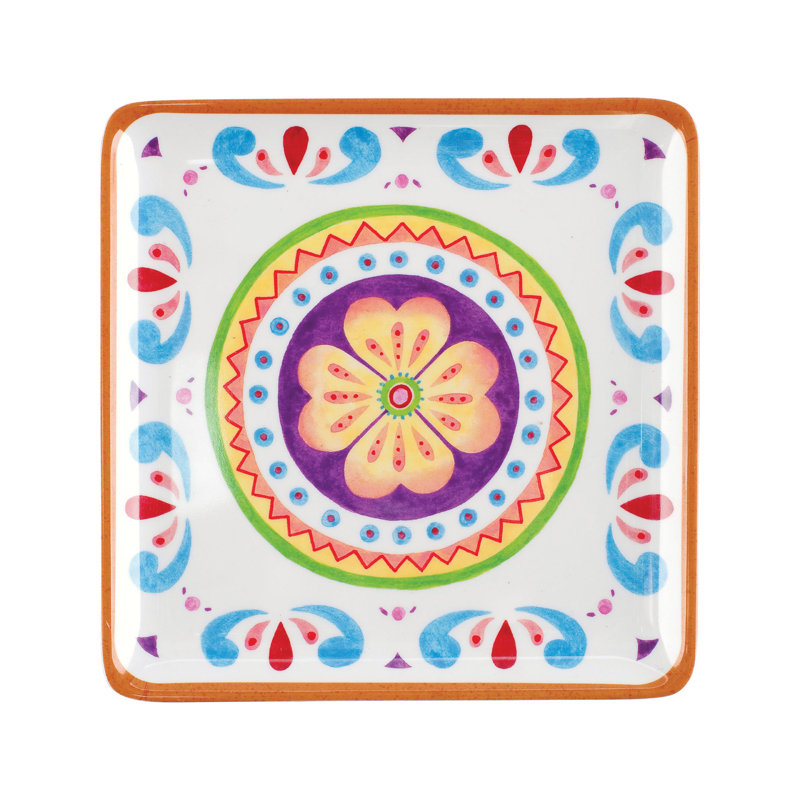 12-Piece Cinco De Mayo 5 7/8" Melamine Plate