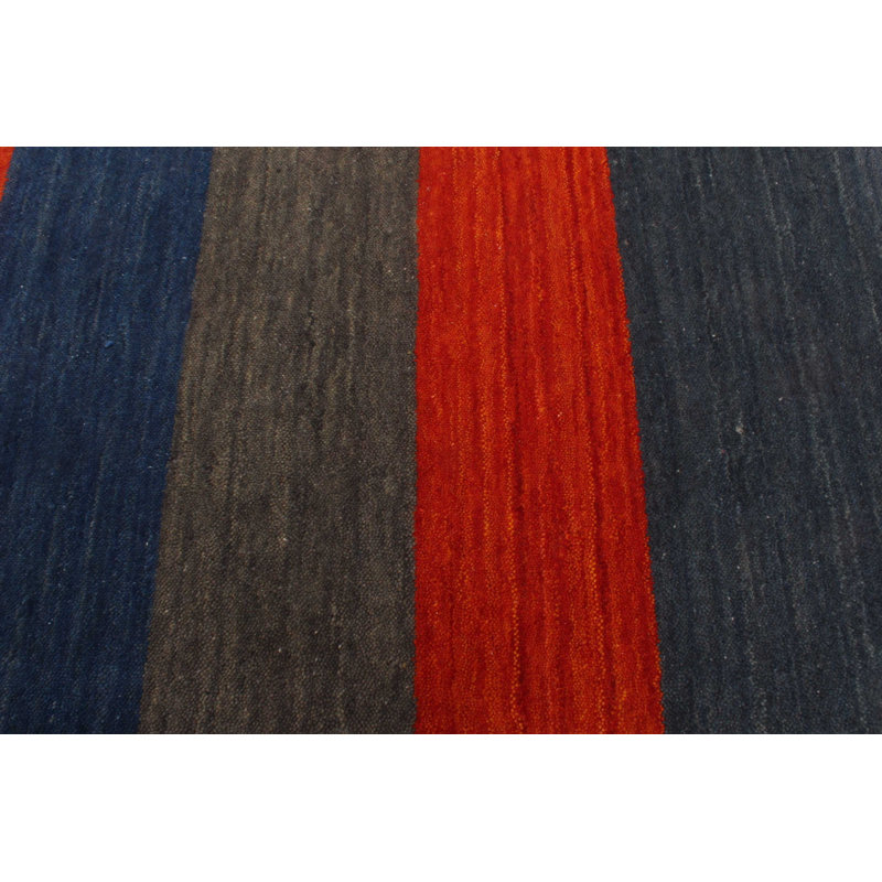 Tapis gris Indo Gabbeh 2 pi 8 po x 9 pi 8 po