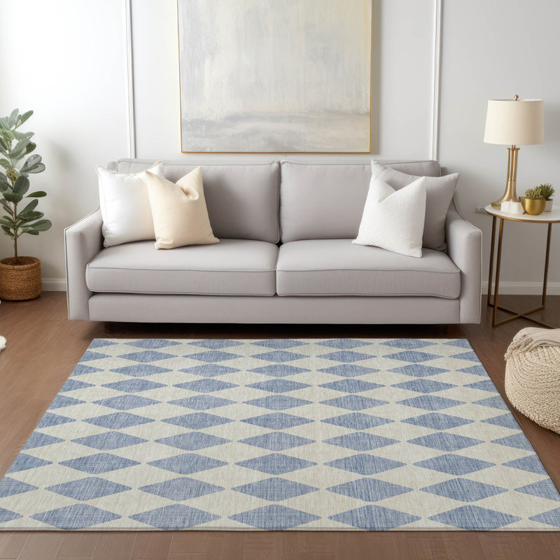 Tapis intérieur / extérieur Loreen avec envers antidérapant, Rectangle 8 pi x 10 pi