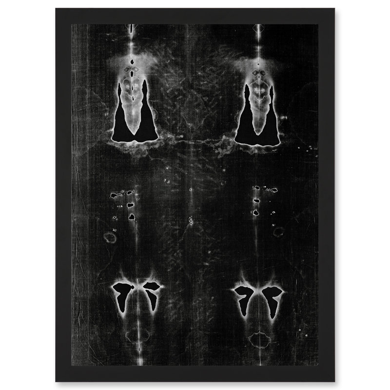 Turin Shroud Rear Xray Scan Jesus Christ Christianinty - Print