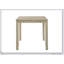Beautiful Cream Colour Counter Height 5-Piece Dining Set with Pub Height Square Table and Upholstered Chairs for Modern Elegance