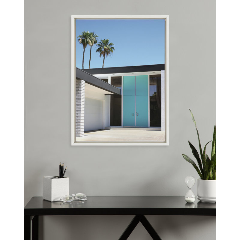 «Palm Springs King» par Rachel Bolgov, reproduction d'art sur toile encadrée