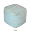 Coussin en tissu, turquoise