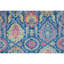 Hand Knotted Wool Area Rug in Blue