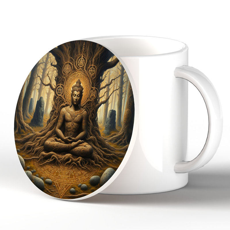 Ceramic Round 1 Piece Coaster