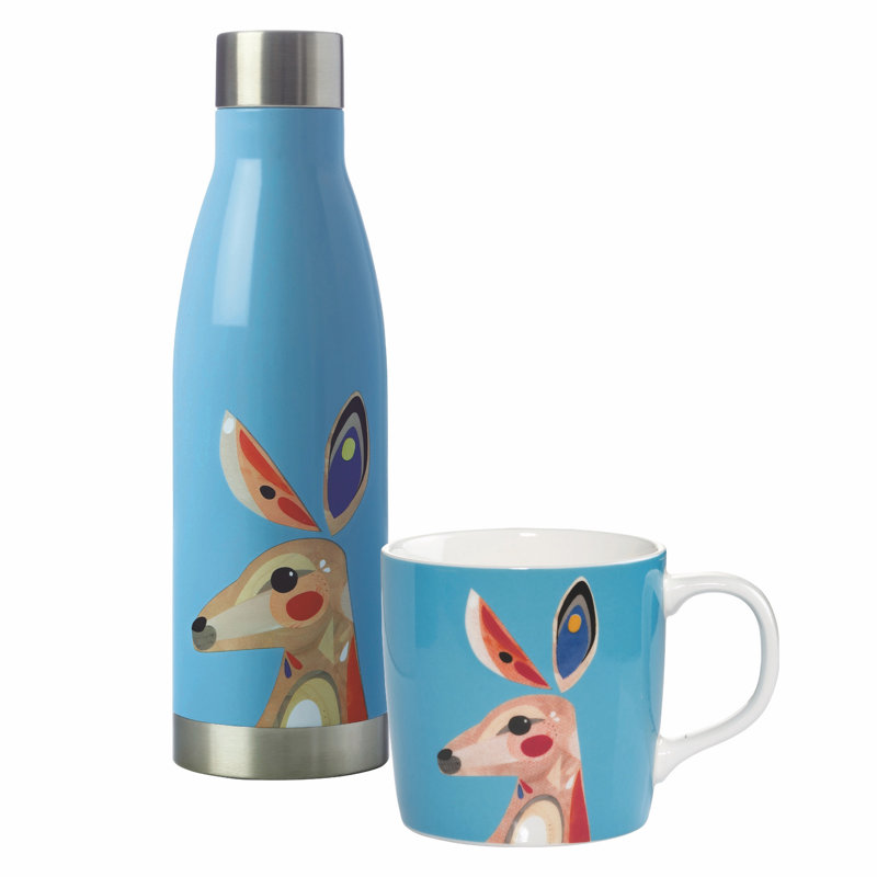 Maxwell&Williams Pete Cromer 500ml Double Wall Insulated Stainless Steel Water Bottle