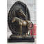 Statue équestre en bronze avec cheval et cheval
