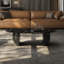Table basse ovale en marbre flottant-104102144