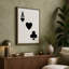 Ace and Hearts Geometric - Wrapped Canvas-1817343910-1817343912