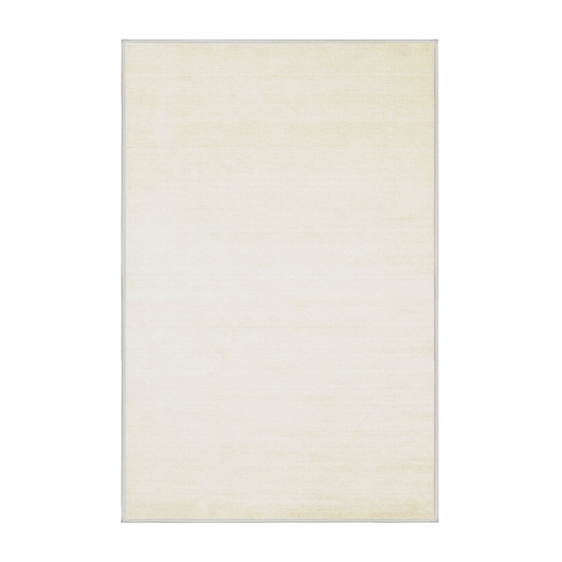 Surface beige contemporaine tapis, Rectangle 5 pi x 7 pi