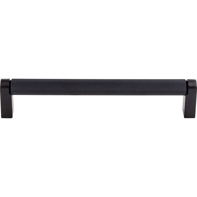 Amwell Bar Pull, Flat Black, 6 5/16"