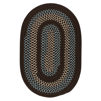 Tapis brun tressé Knudtson