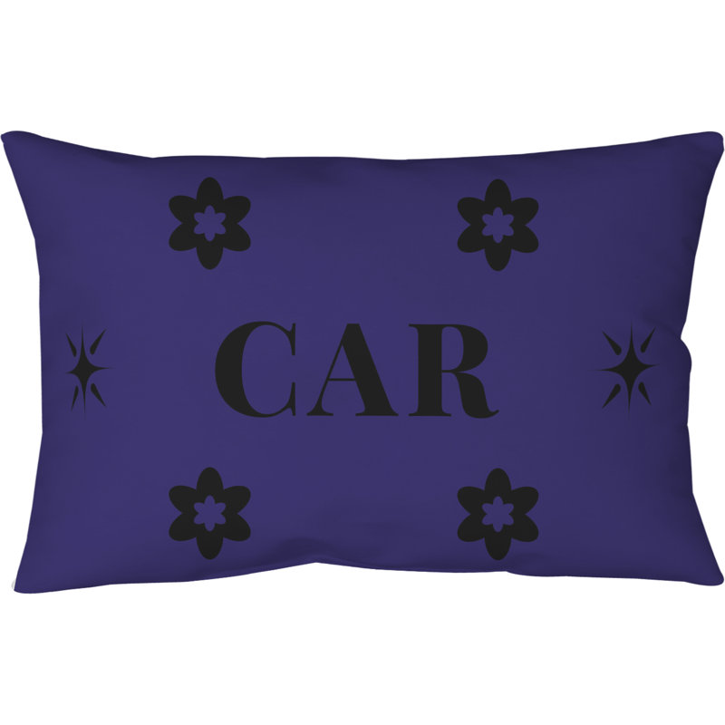 Coussin Khieu Basketball Lux, 43 pouces x 21,5 pouces, Charlotte, Noir | bleu sarcelle |