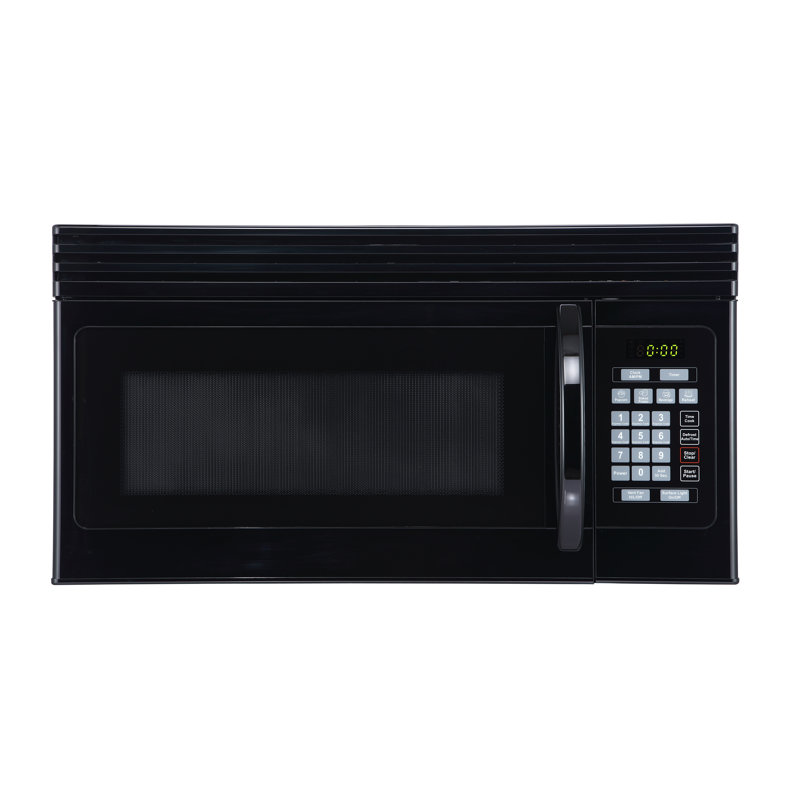 Micro-ondes à hotte intégrée de 1,6 pi³ 29,9 po Decker 29,9 po, Noir
