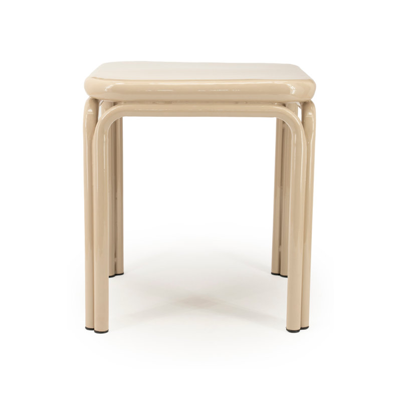 End Table, Beige