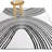 Rectangle Bledian Abstract Machine Woven Recycled P.E.T. Area Rug in White/Black-31558433