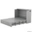 Lit escamotable Murphy avec tiroir et ensemble de prises et ports USB, structure de poulie-107507787-107507788