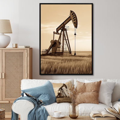 Impression sur toile, "Sépia"