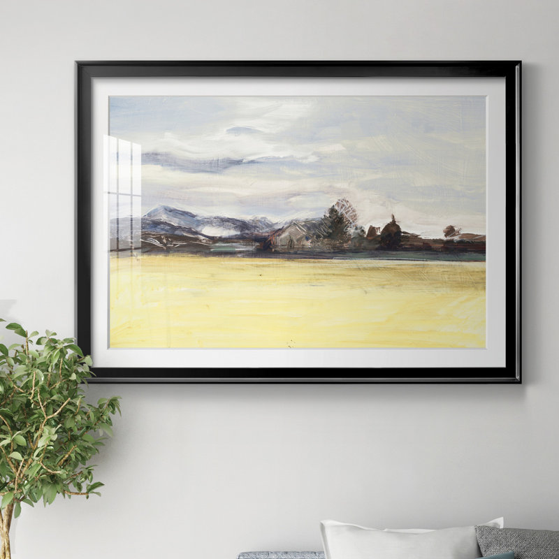 House - Impression de cadre photo sur papier, H 26,5 po x l 36,5 po x P 1,5 po, Cadre noir