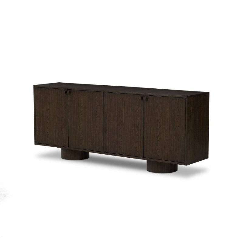 76 in. W Solid Wood Sideboard