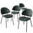 Set Of 4 Mid-Century Modern Dining Chairs-114222569