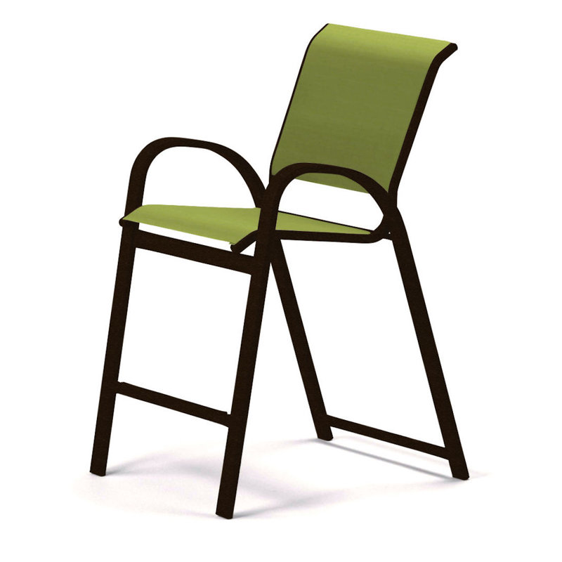 Tabouret de bar 42 po Holna, Lime 38D Sunbrella®, Kona texturé