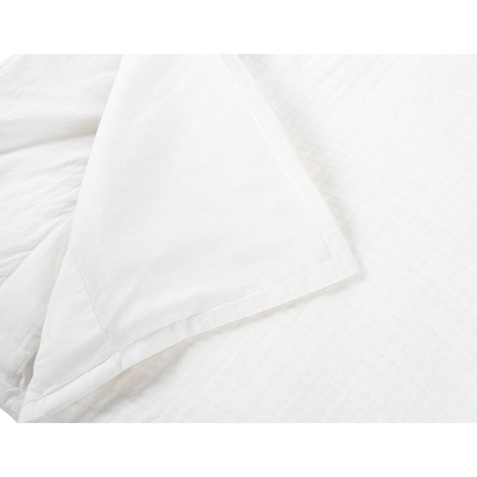 Daila Duvet Cover Set, King Duvet, White