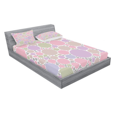 Microfiber Polka Dots Sheet Set