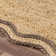 Ayanne Hand-Braided Scalloped Jute Brown Indoor Area Rug with Non-skid Backing