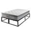Metal 4Ft Platform Bed Black-69776052