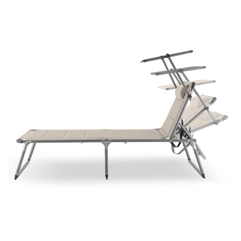 Folding Beach Chair, Beige