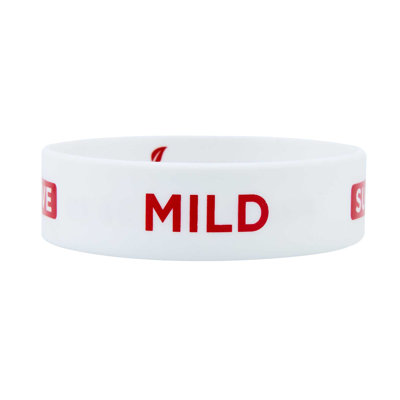  Silicone Squeeze Bottle Band 1 Count 2.75 Inch Dishwasher Safe Condiment Identification Band, Mild White Non-Slip Label Band for Condiment Labeling at Restaurants, Food Trucks