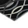 Premium Machine Washable Prisco Black Rug