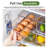 2 Pack Fridge Organizer Bins With Pull Out Drawer,Stackable Storage Drawer, Clear Refrigerator Organizers And Storage,Save Vertical Space For Kitchen Cabinet Pantry,13.4X 4.96 X 4.3 In