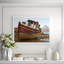 Ashore' Framed Photographic Print on Glass