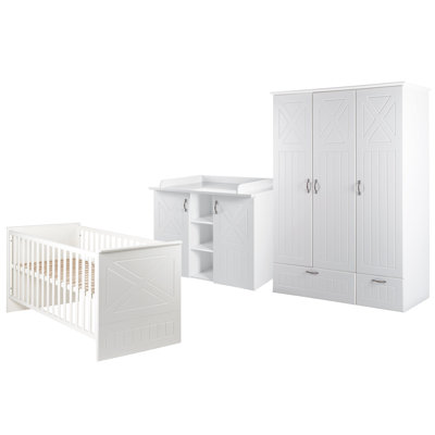 Constantin Convertible 3 -Piece Nursery Furniture Set
