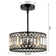 Amorete Iron Semi Flush Mount