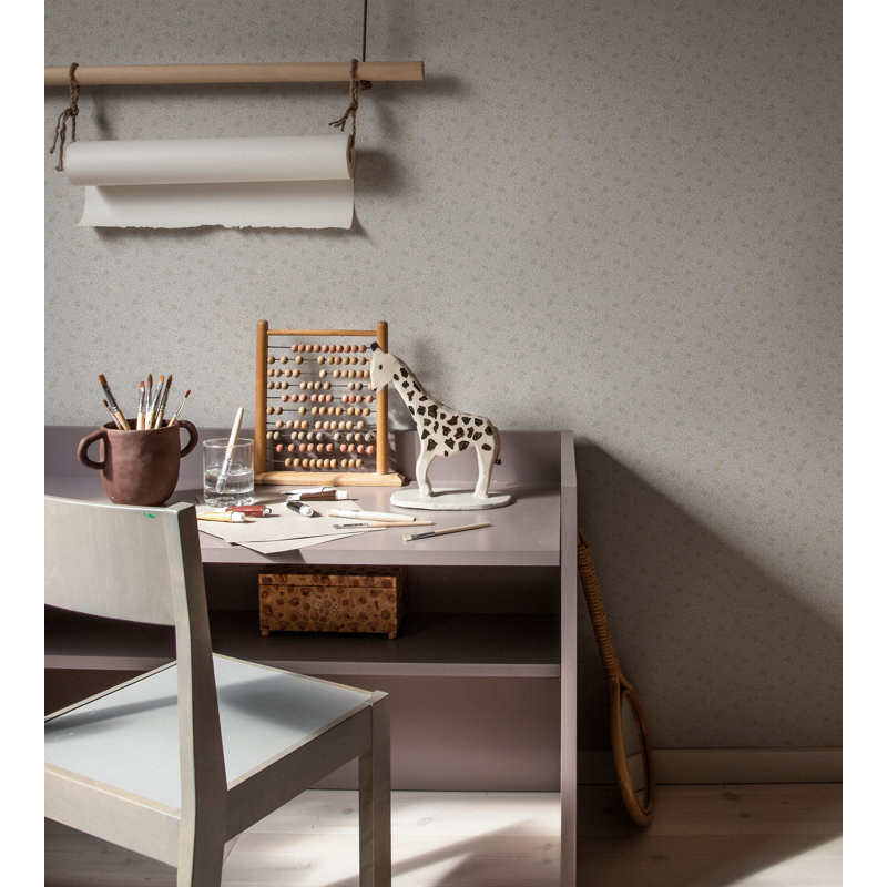 Jordnara Floral Wallpaper Roll, Sandstone