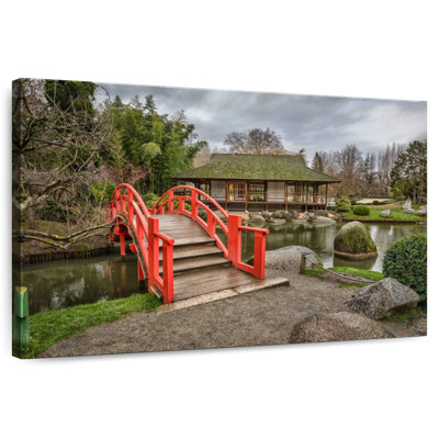 Lilie Bridge In Japanese Park